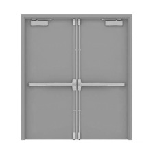 Attractive Price New Type Fire-rated Exterior Screen Steel External Metal Door